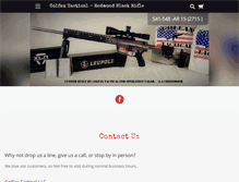 Tablet Screenshot of colfaxtactical.com